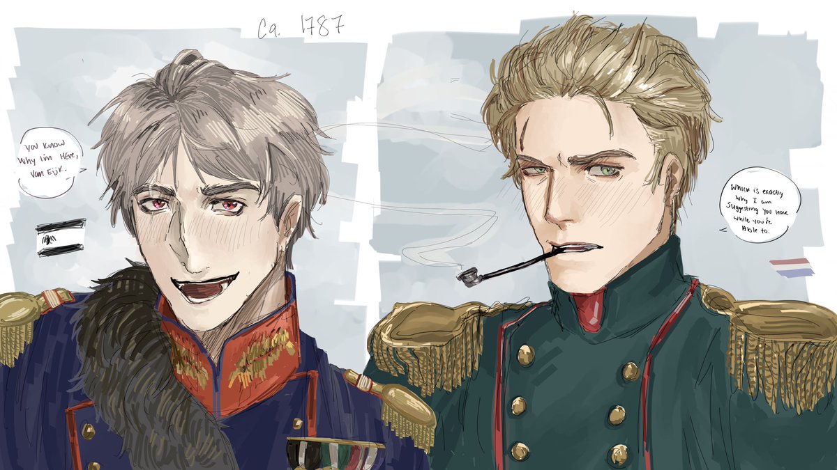 Chance encounter #ヘタリア #hetalia #NedPru
