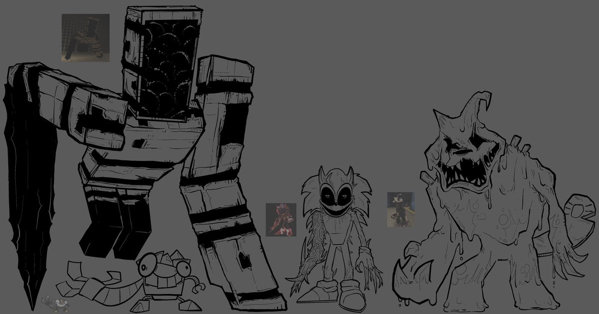 zephyrthestorm's tweet photo. big arm characters rise up 🥹🥹 Kolossos, Krader, Kolossos and Jermbomination!!
#frombelowland #belowland #mixels #outcomememories #kolossos #sonicexe #regretevator https://t.co/dzLqUyDbjc