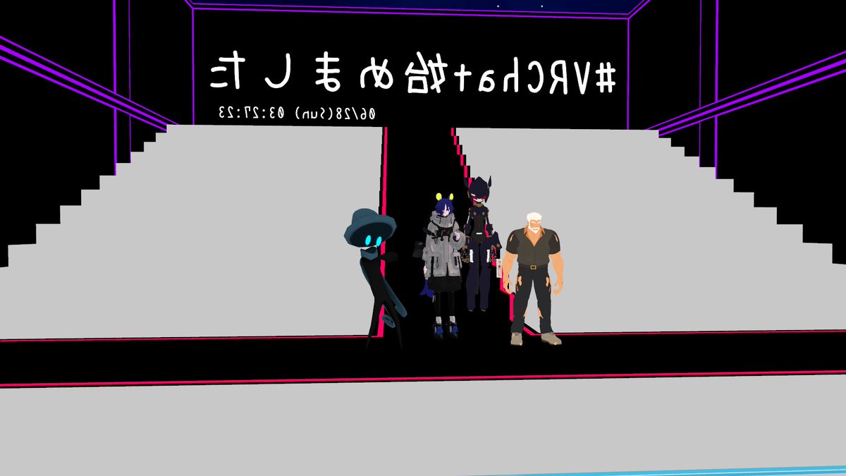 shidooon49's tweet photo. ここ2ヶ月のbefore/after  #VRChat https://t.co/HINbbT1hEf