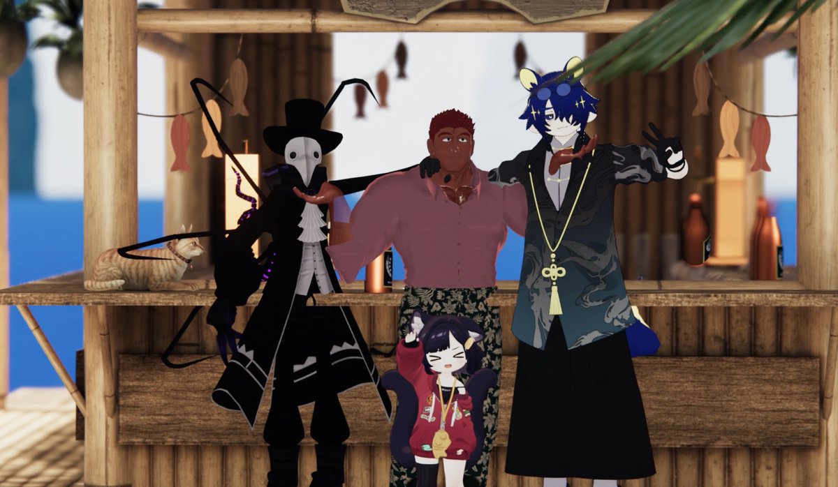 shidooon49's tweet photo. ここ2ヶ月のbefore/after  #VRChat https://t.co/HINbbT1hEf