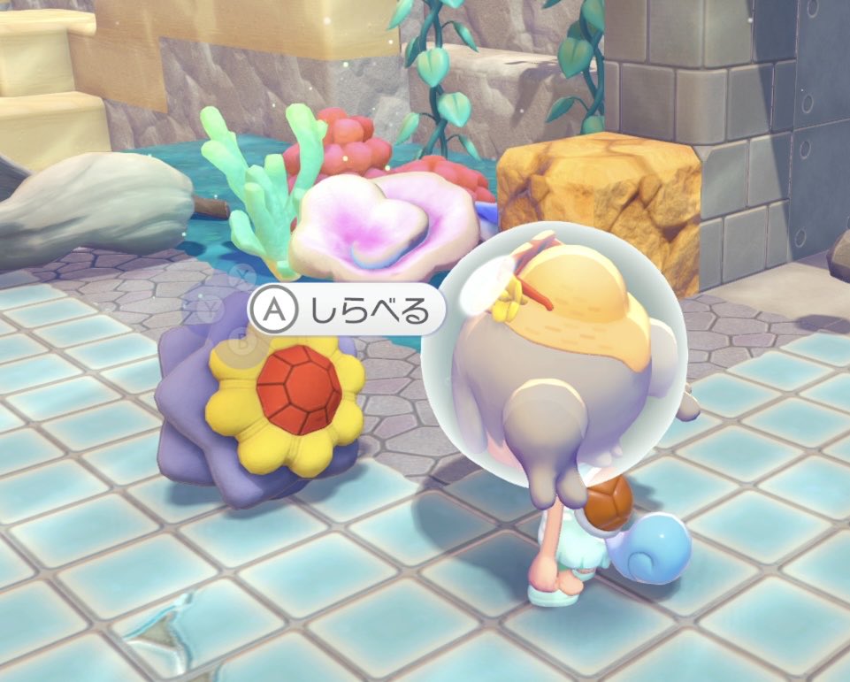 pokerapidinfo's tweet photo. 【ぽこあポケモン情報】

✅スターミー人形の入手方法が判明

①プルリルに出会う(場所は画像参照)
②プルリルのお願い事を達成
③スターミー人形入手

新たなゆめしまで入手可能なアイテム
・うみぶどう
・ちいさなサンゴ
・よごれたしんじゅ

・プルリルに出会った時の環境レベルは３
・アシマリの大事なお願い事がスタート(巨大な建築物)