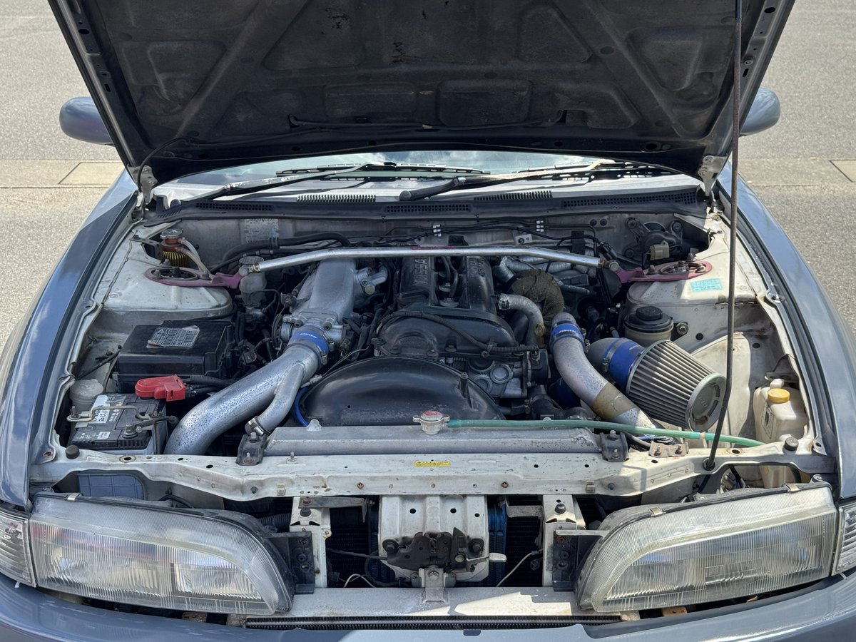 BNR34032's tweet photo. ◯平成8年式ニッサン S14 シルビア5速MT

◯走行距離約192080km
◯エンジンはついこの間フルオーバーホールして金プロにてセッティング、慣らしが終わったところ。

◯車検令和10年1月
   
エアコンバッチリ効きます

250万
#車売ります 
#シルビア売ります https://t.co/R0dY154BCF
