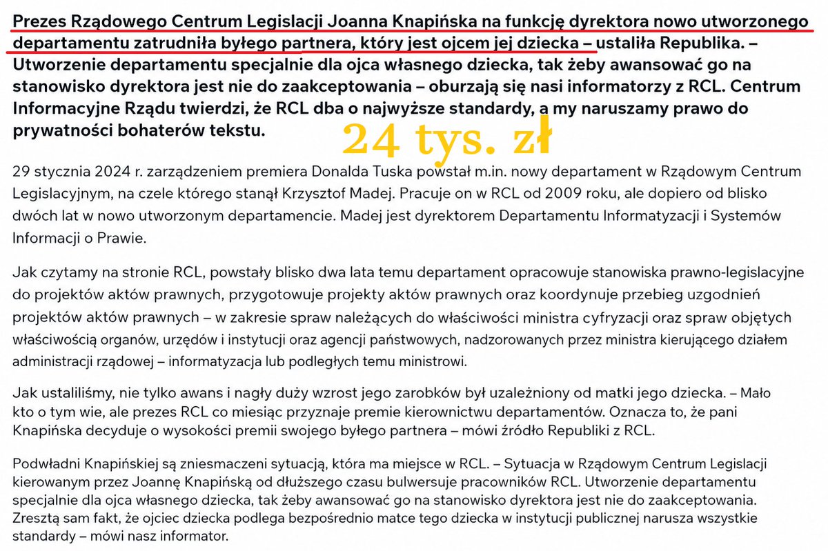 Argh0724's tweet photo. Rodzina na swoim na pełnej ladacznicy. Czy w tym @Obywatelska_KO naprawdę wstydu nie macie? To są przypadki tylko z kilku ostatnich doniesień. Wy okradacie nas na znacznie większą skalę nepotyzmu każdego dnia, bez skrupułów, z naszych pieniędzy dla waszych rodzin. https://t.co/D9tPAWDHMC
