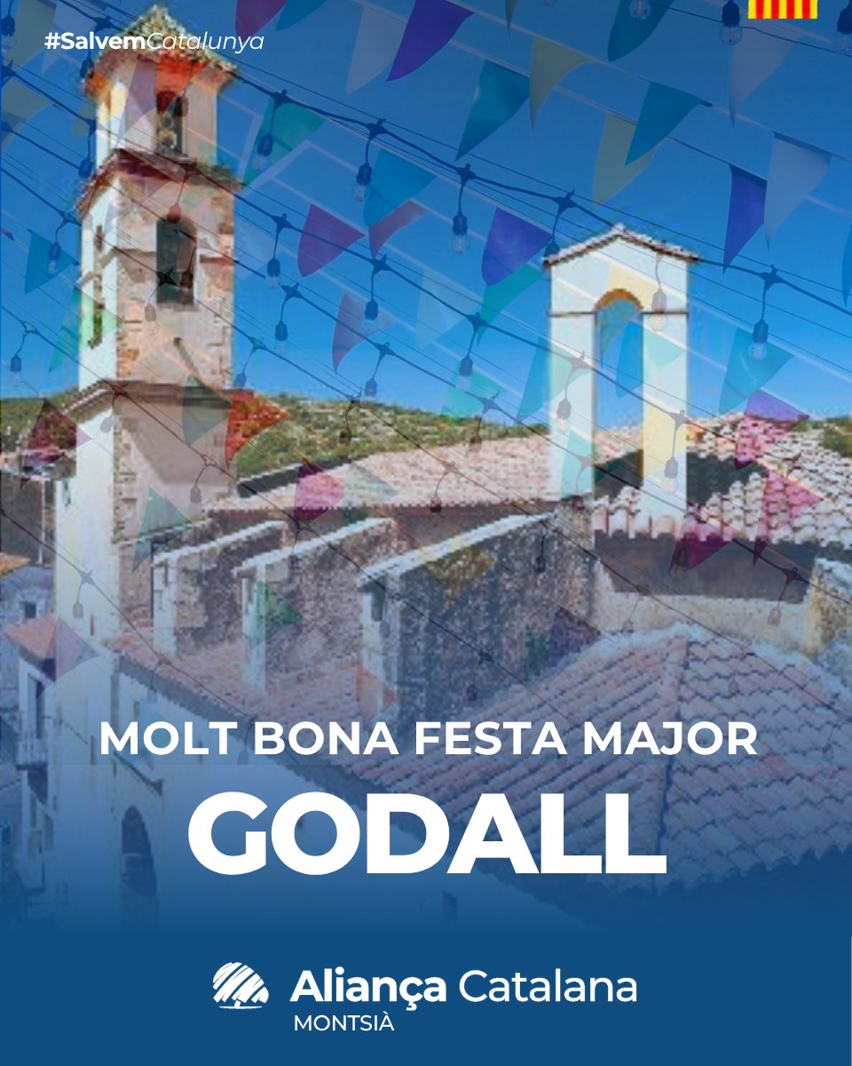 Montsia_AC's tweet photo. Bona Festa major GODALL https://t.co/qRhtgM2emy