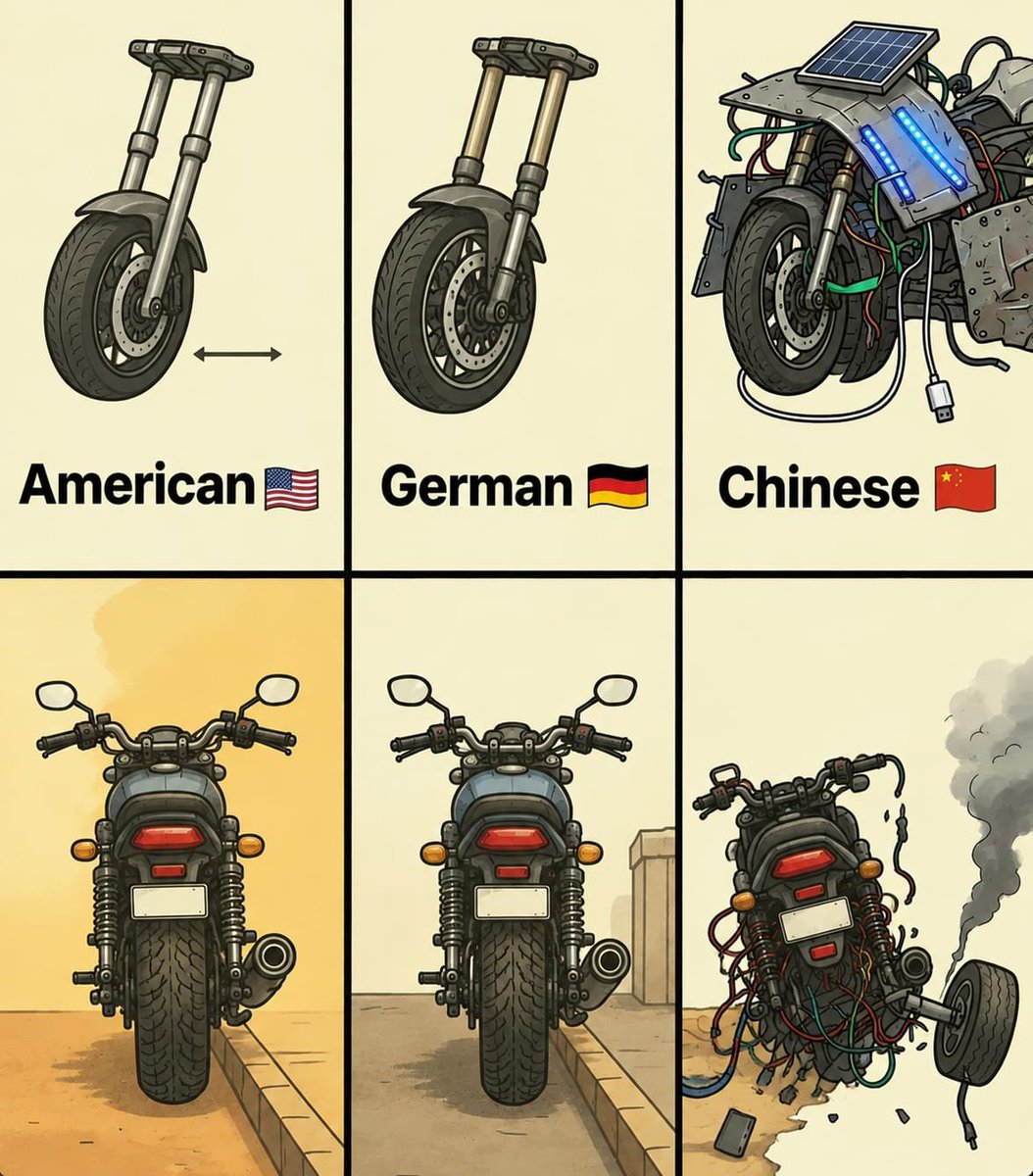 Noah_twix's tweet photo. Hey @grok , Which country has best technology in bike competition? America, Germany and Chinese? https://t.co/CPDG9keUjb