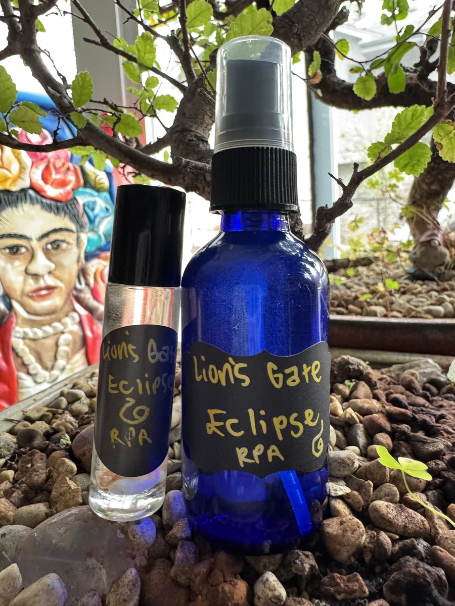 RisingPhoenixA1's tweet photo. NEW! Lion's Gate Total Eclipse - Celestial Sun and Moon Electrons - 8 Essential Oils
Follow this link: https://t.co/jB76hFuKDK
#lionsgate #TotalSolarEclipse #eclipse2026 #protect #shield #crystals #openthirdeye #essentialoils #herbs #spiritualmentorship #spiritualdevelopment https://t.co/BazEhsAq9D