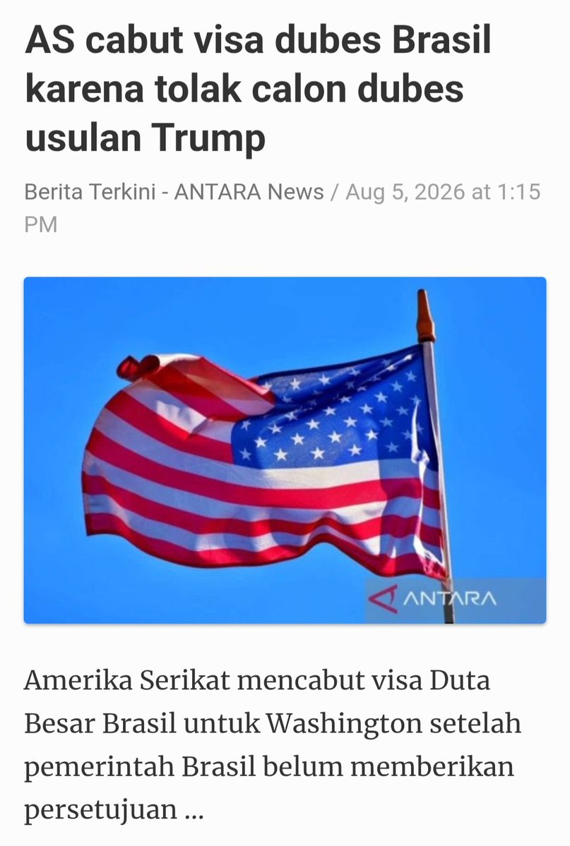 ishakjunaidy's tweet photo. Seluruh dunia harus menyesuaikan dng keinginan Trump https://t.co/SkdyqujjTO