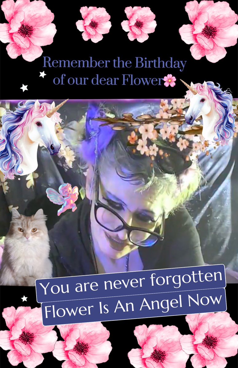 AniroC_2's tweet photo. Today is your birthday dear Flower🌸 @fl0w3rchilde42
It still hurts that you are no longer here.
What a wonderful lady you were! I am privileged to have known you.
I feel that you are watching sometimes, and I hear you laughing. Never forgotten
#FlowerIsAnAngelNow #OpLove https://t.co/vayArtEzOF