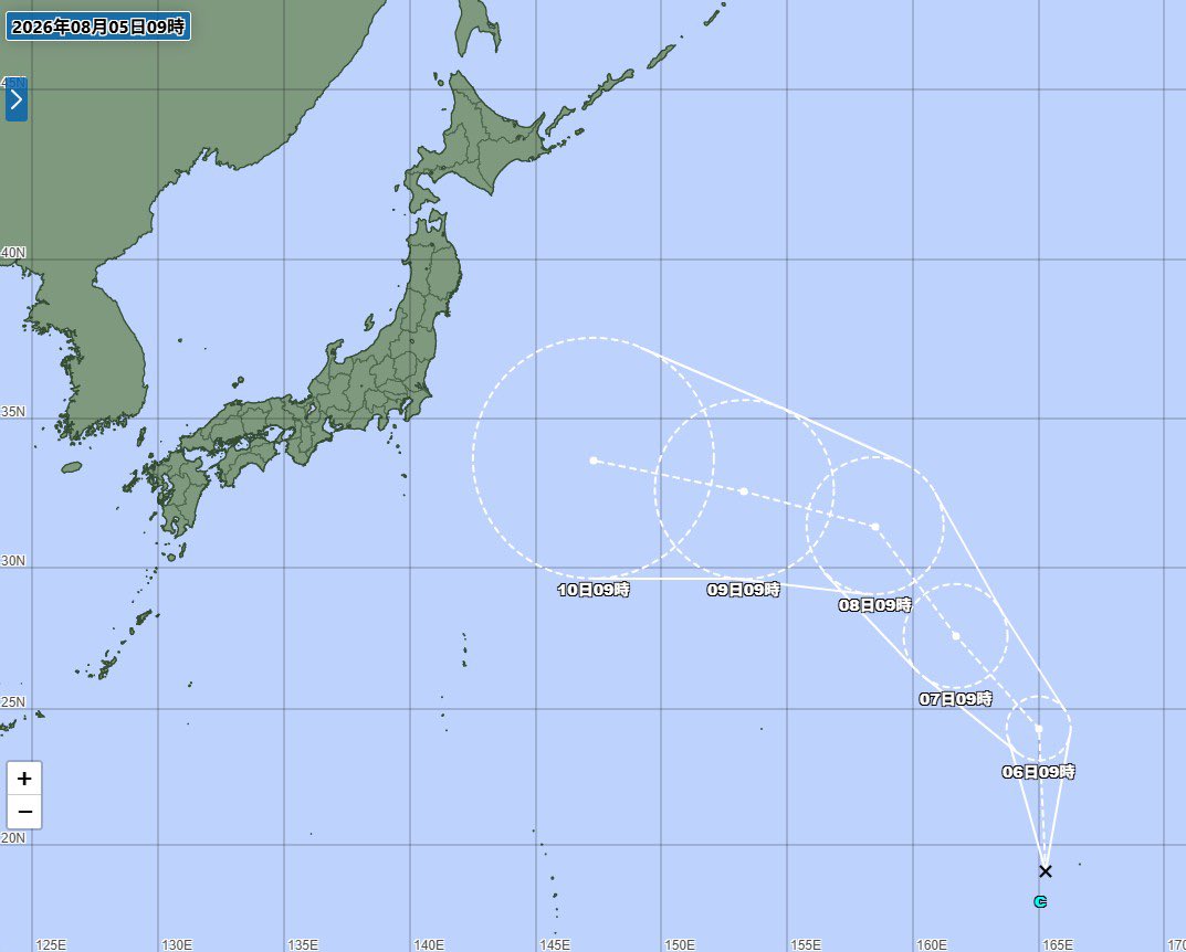 89owl_king_f's tweet photo. 次の台風はこのまま行けば来週の中頃に直撃コースだな https://t.co/J2VvYsWhuo