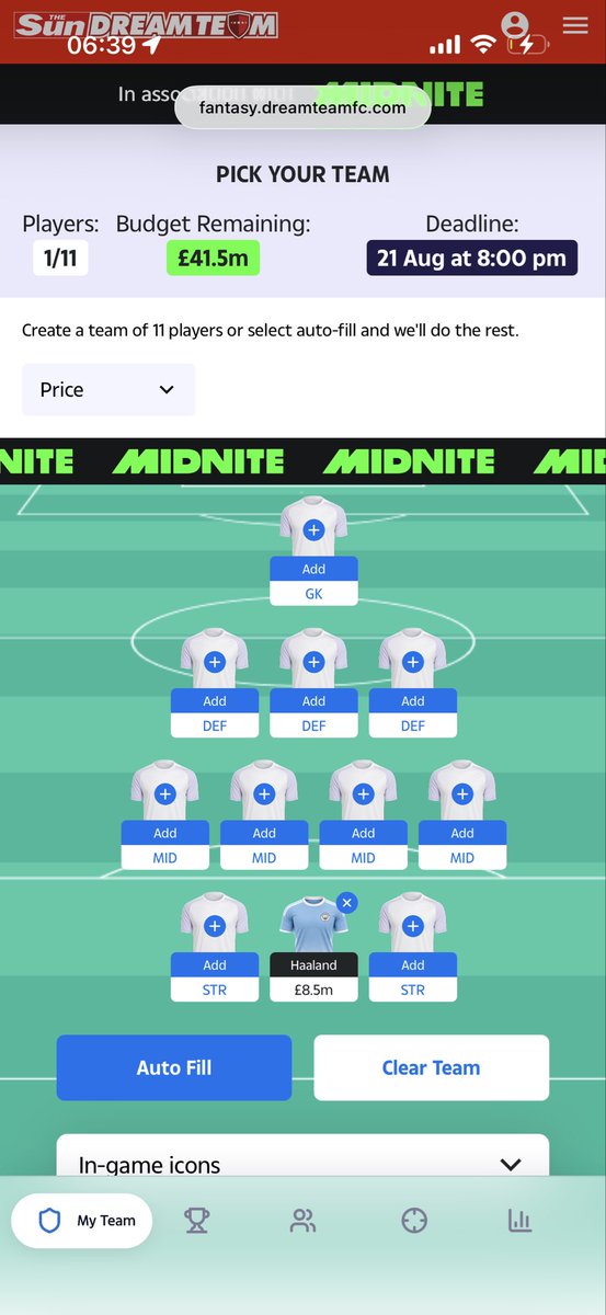Zachbonespaul's tweet photo. The time has come 🧠 ⚽️ 
Better late than never! @dreamteamfc 
#Sundreamteam https://t.co/sD88r1jgVI