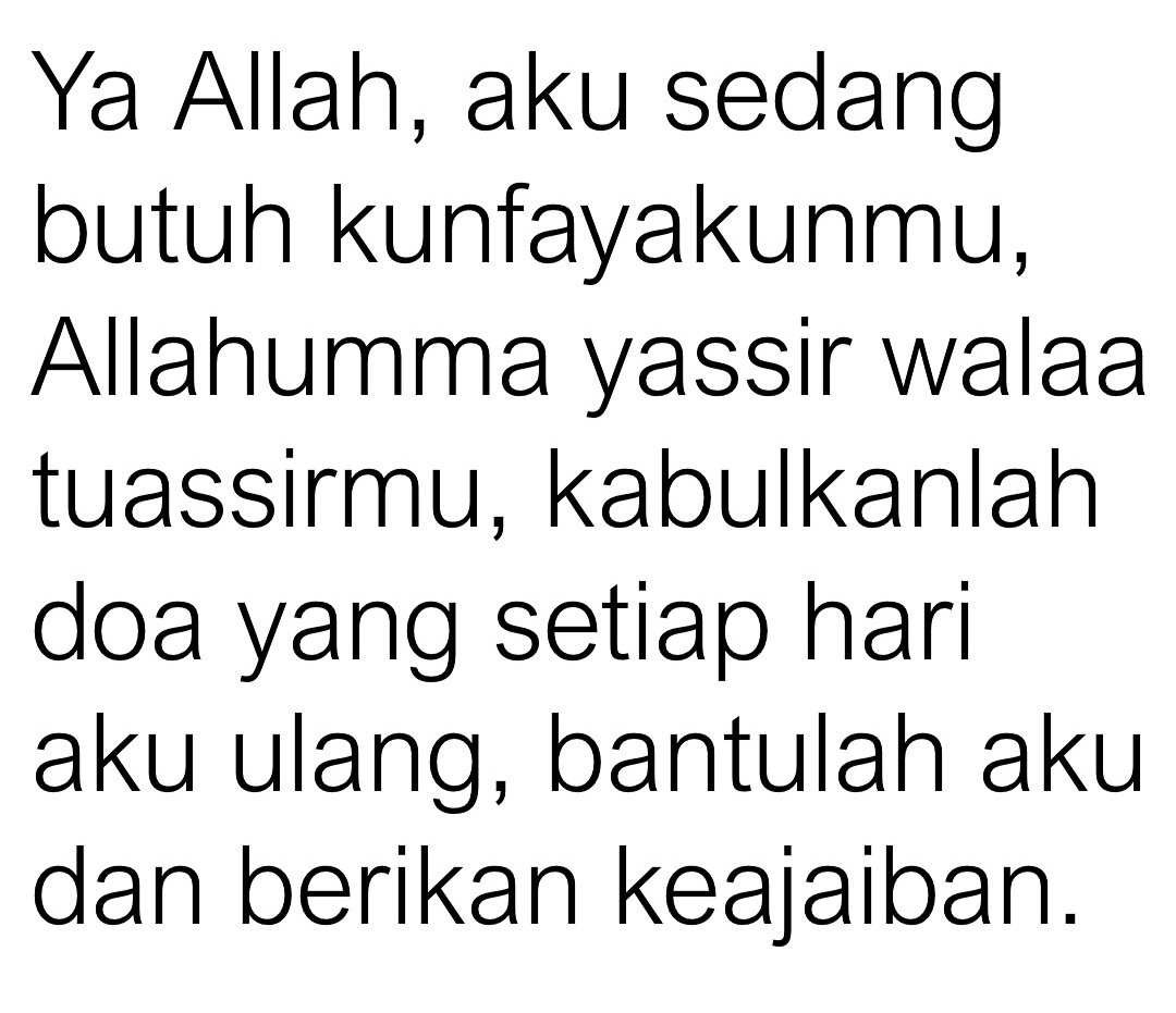 senjakala95's tweet photo. Aamiinnnn https://t.co/9aRHTBZd61