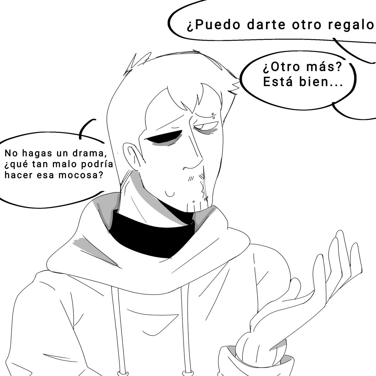 LaynnyEster's tweet photo. ¿Los Proxys están celosos? En serio, alejen a esa chica de María.
#ticcitoby #masky #hoodie #creepypasta https://t.co/ceY4hb3IeI