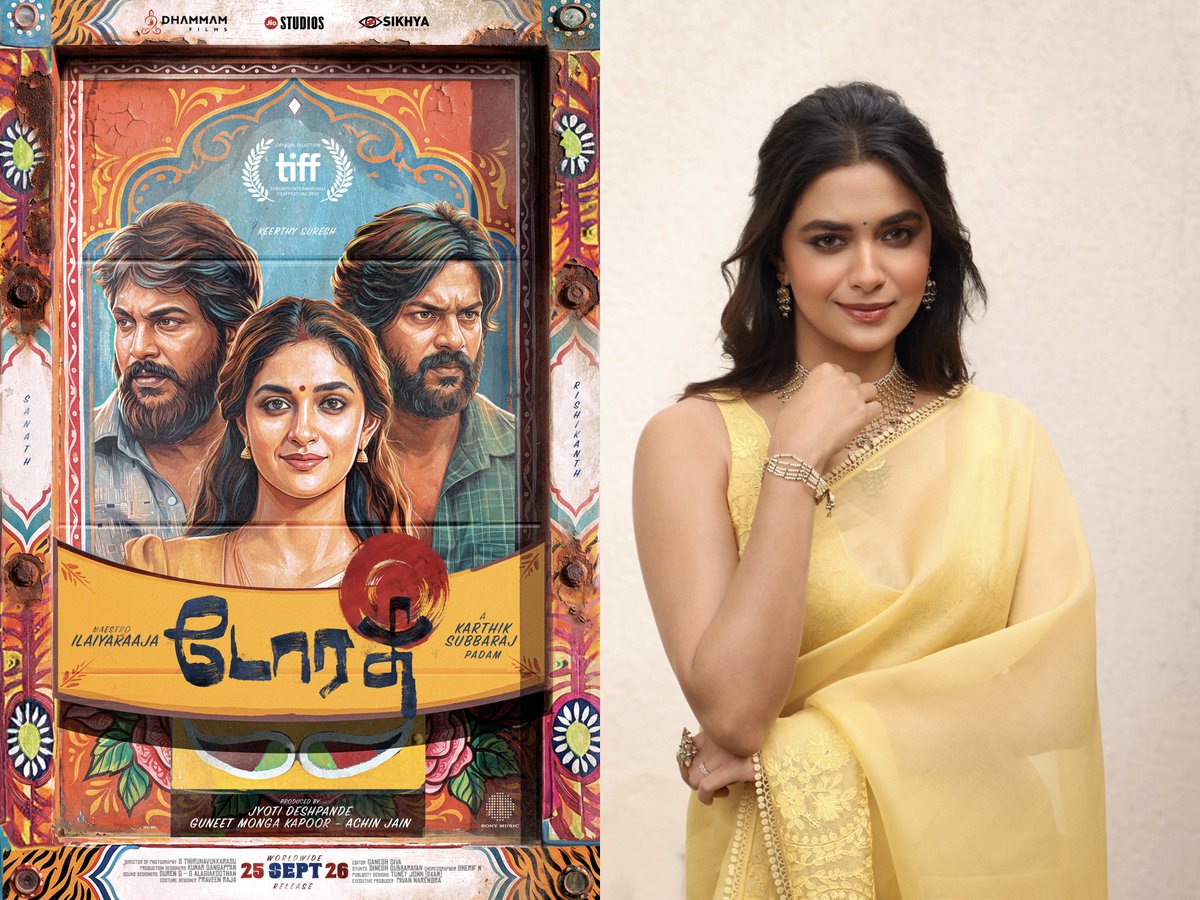 Troll_Cinema's tweet photo. #Dorothy Already Feels Like a Special Film in @KeerthyOfficial's Career. ❤️

#KeerthySuresh × #KarthikSubbaraj × Maestro #Ilaiyaraaja...

What a Dream Combination! ❤️
#Dorothy Already Has All the Right Ingredients to Be Something Special. 🔥 https://t.co/kMwOsW34Cc