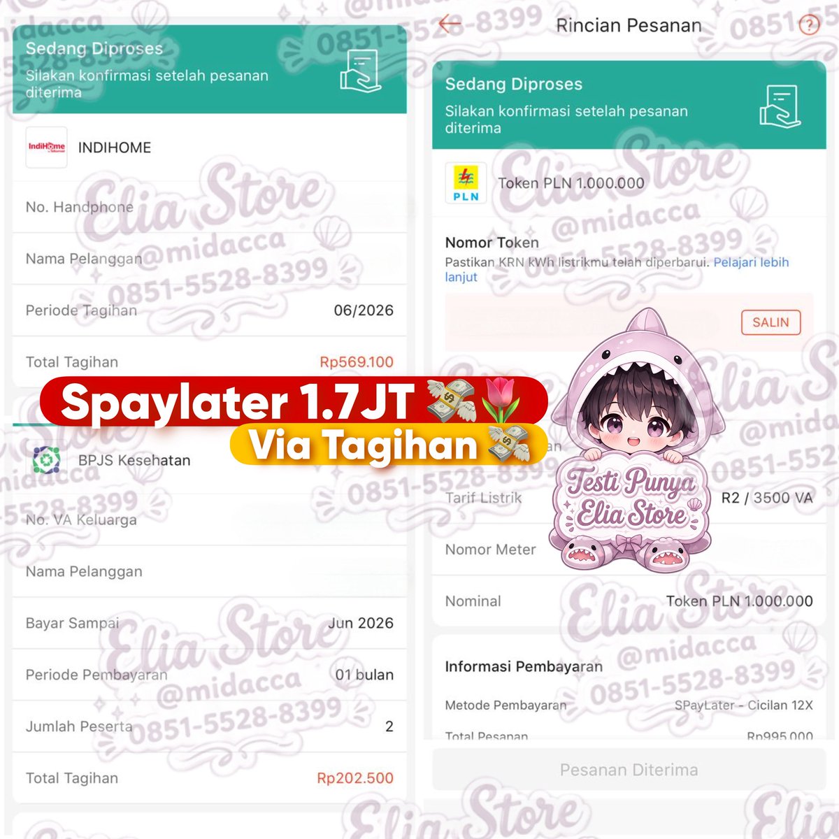 Leteheeseung's tweet photo. 🥹 Cari gestun SPayLater terpercaya? Di Elia Trusted 1000%! 🚀 Butuh inrush? Bisa banget, proses cair sekitar 5–15 menit. ✨

✅ Limit XTRA &amp; Biasa
✅ Scan QR Link Tagihan Checkout ready
💸 Bisa cair hingga puluhan juta!

🤍 Trusted &amp; Amanah Since 2019
📌 9.700+ Testimoni https://t.co/rRNiEeeuoo