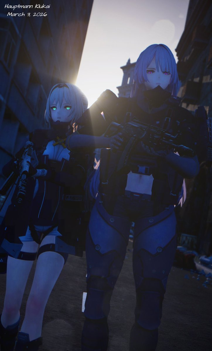 HauptmannKlukai's tweet photo. Repost

Streets of Tarkov (Sorta)
Alva &amp; Voymastina

#GirlsFrontline2Exilium #GFL2Exilium #GirlsFrontline #Garrysmod #ドールズフロントライン2 #소녀전선2 https://t.co/9AvxKuOAdT