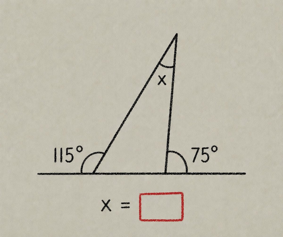 Sandeep_smw's tweet photo. If you solve this, your geometry knowledge is above average.

What is X? https://t.co/dqqnBMN4aO