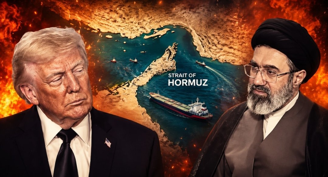 IranReportsX's tweet photo. Reporter: Trump's Big Warning To Iran Amid Hormuz Blockade: 'Open The Strait Or Get Hit Very Hard'

Trump described talks with Iran as constructive, saying Tehran appeared eager to bring the conflict to a close. https://t.co/bABfBAX0c8