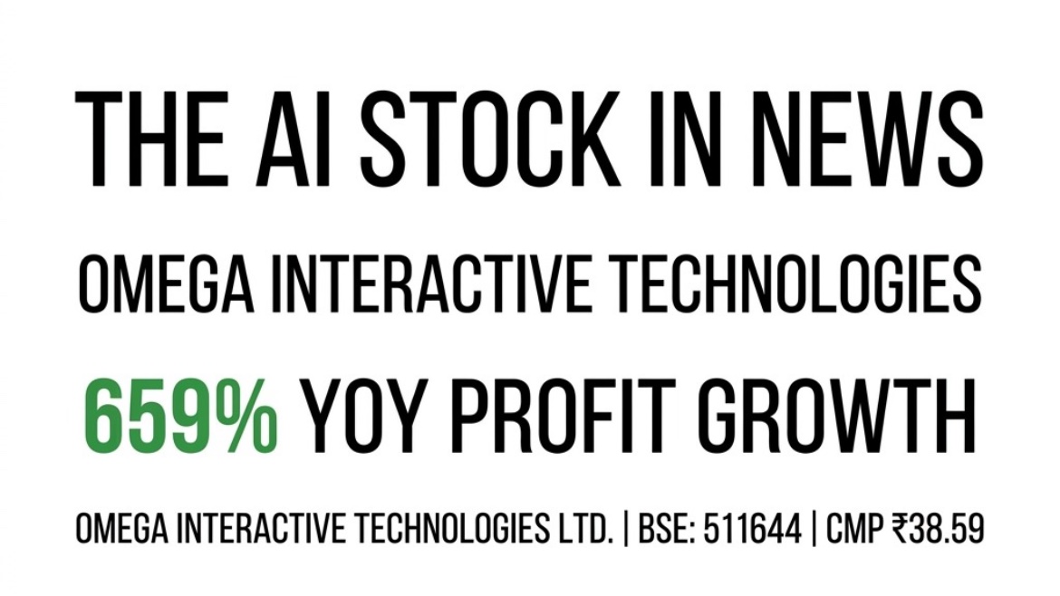 the_news_21's tweet photo. Omega Interactive Technologies gains momentum following strong quarterly financial results paired with an ambitious artificial intelligence growth roadmap. 📈🤖📊

#OmegaTech #StockMarketIndia #QuarterlyResults #StocksToWatch #AIStrategy https://t.co/406H1YAZQu