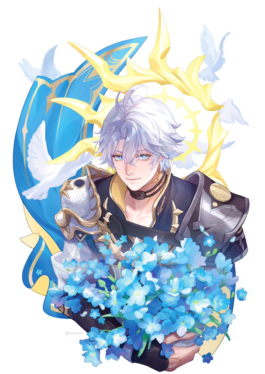 seazico's tweet photo. I spent a long time figuring out how to draw him well😫

#HonkaiStarRail #phainon https://t.co/mS0wXlerRs