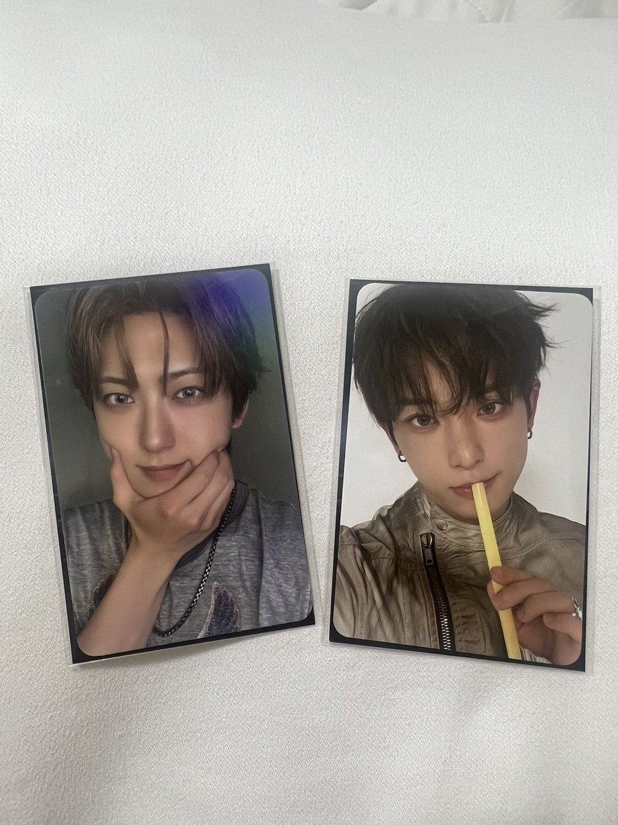 juju_nicho's tweet photo. &amp;TEAM VR CONCERT BOUNDLESS トレカ 入場特典 交換

【譲】第1弾HARUA、レアFUMA

【求】第1弾NICHOLAS、レアEJ

郵送📮又はベルーナ両日手渡し可🙆‍♀️

※Threadsでも交換募集かけるため、〆の場合はポスト削除します🙇‍♀️ https://t.co/bW512xEbEf