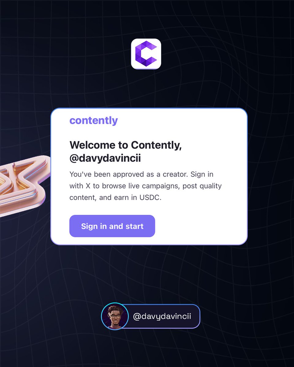 davydavincii's tweet photo. Proud to announce I’ll be joining @contently_app as a certified creator. 👨‍🍳

Thank you team :) https://t.co/8uEmDvwNY4