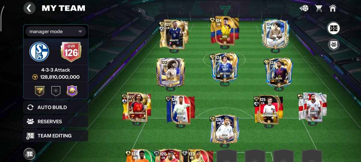 MademX7's tweet photo. @Enzo9Gaming I need rw and cm i will spent 50+draft Real Madrid b draft this right option 🤔 https://t.co/dFc8tTKjeJ