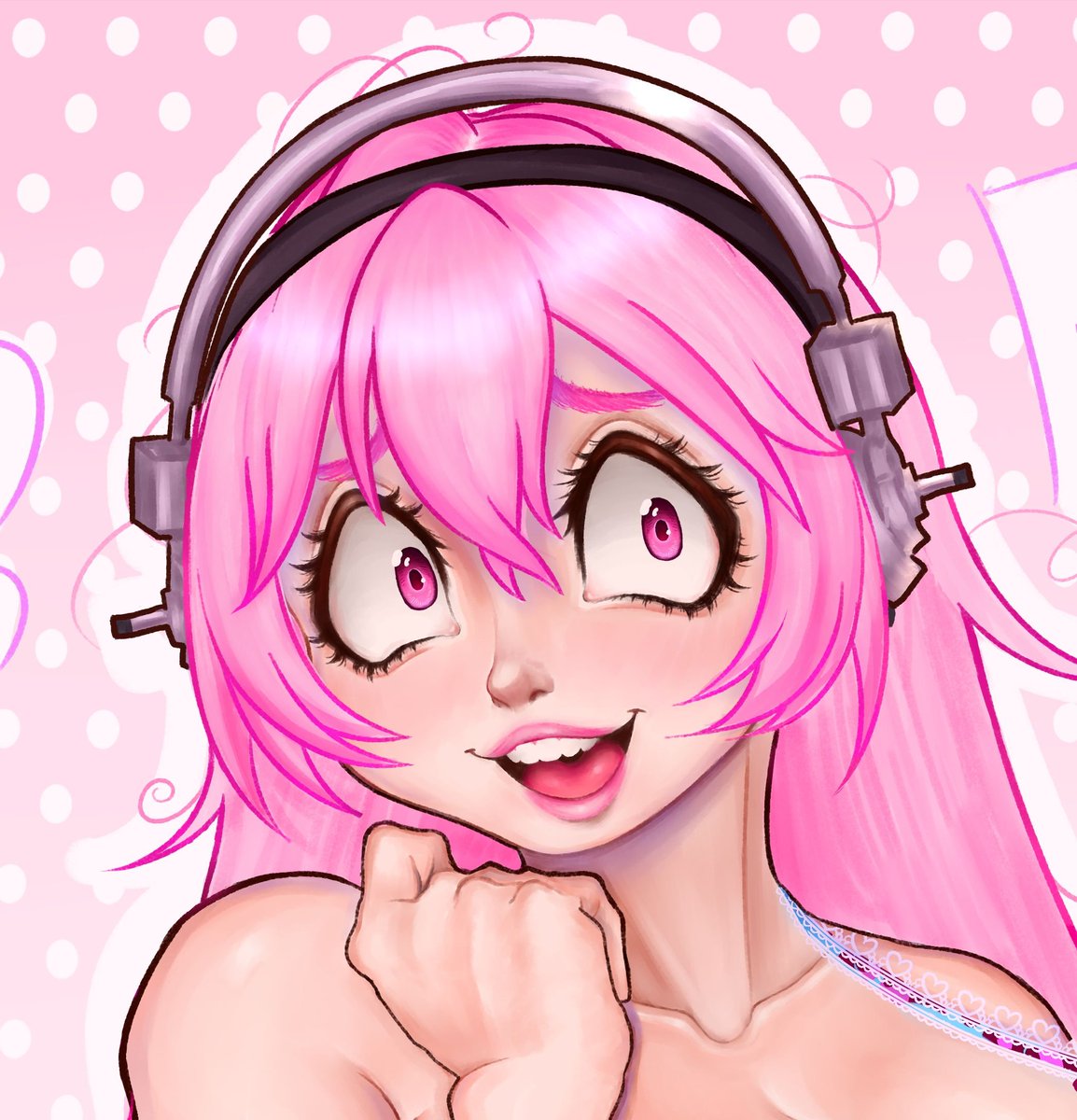 teapotbloodbath's tweet photo. anooother super sonico but vastly improved i think 🦭

#supersonico #anime #iwantattentioniwantitiwantitnowgiveittomeNOW https://t.co/ZfzoykZDDX