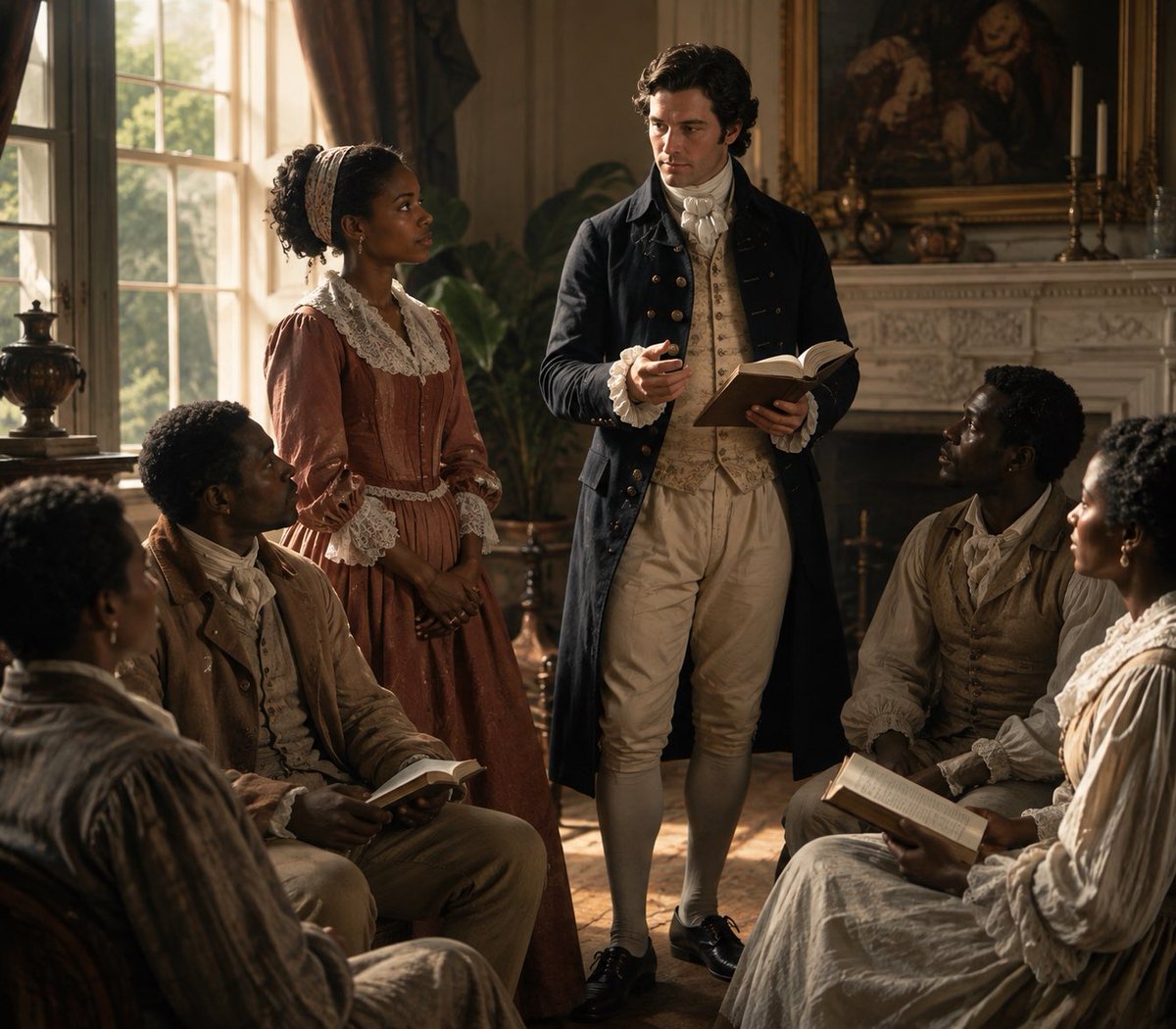caveofvictory's tweet photo. Between 1791 and 1803, Robert Carter III freed around 400 to 500 enslaved people. He later hired many of them as paid workers and helped provide them with an education.

Even though his family, neighbors, and government officials strongly opposed him and he was even threatened with being tarred and feathered he refused to back down.