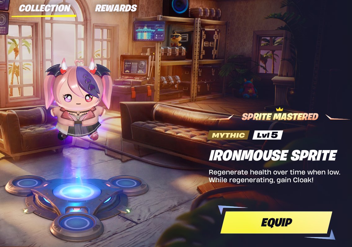 eclipseGhostly's tweet photo. Ironmouse sprite acquired and mastered! https://t.co/NBHELwZ6pG