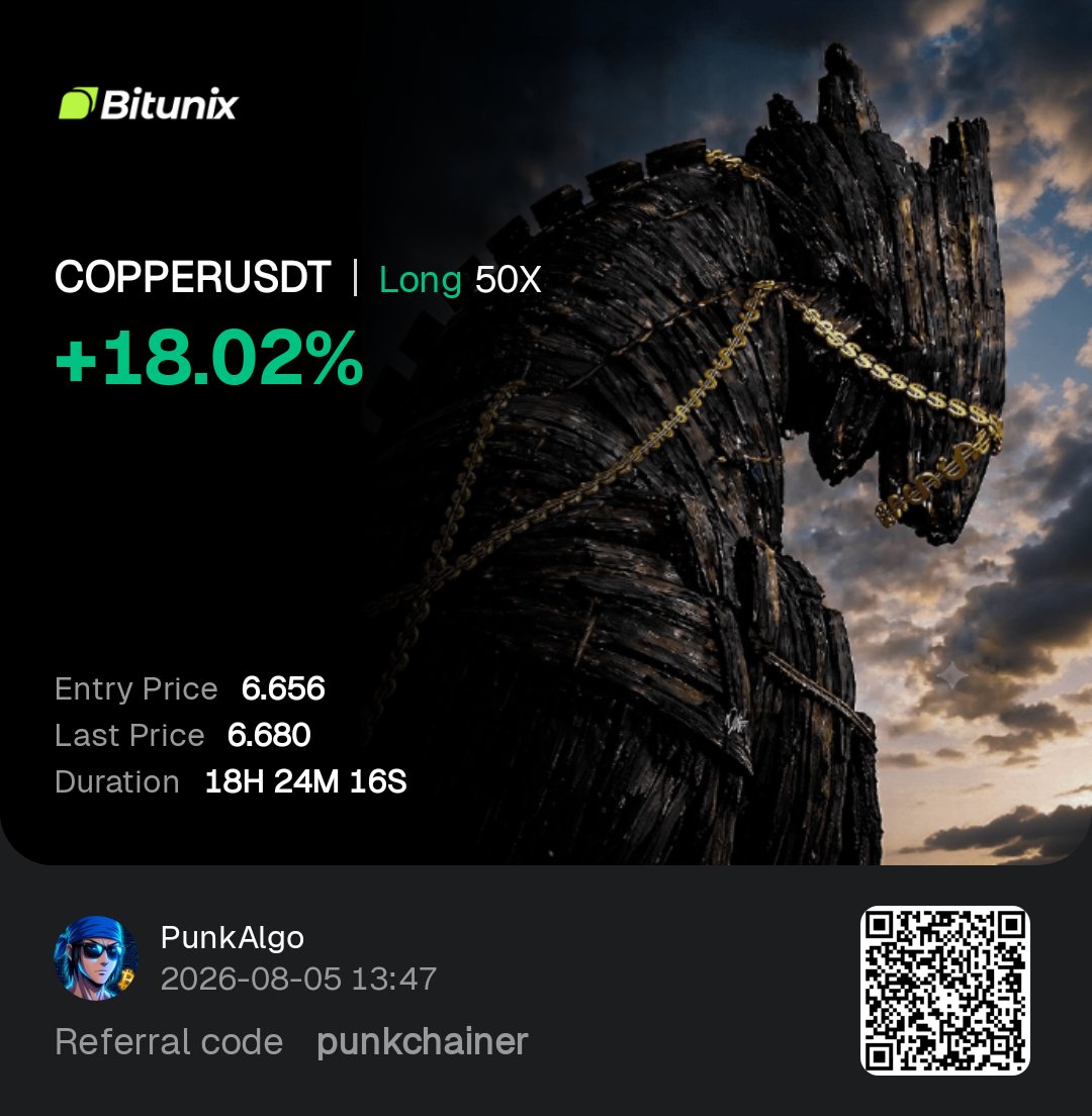 PunkChainer's tweet photo. Le metí al cobre en HTF. 📈

La IA no solo necesita chips y centros de datos: también necesita una infraestructura eléctrica brutal. Creo que vamos a necesitar mucho más cobre que plata para todo ese cableado.

La demanda apenas está comenzando. 👀

https://t.co/TSybYWzBC8

#Cobre #Copper #IA #Commodities #Trading