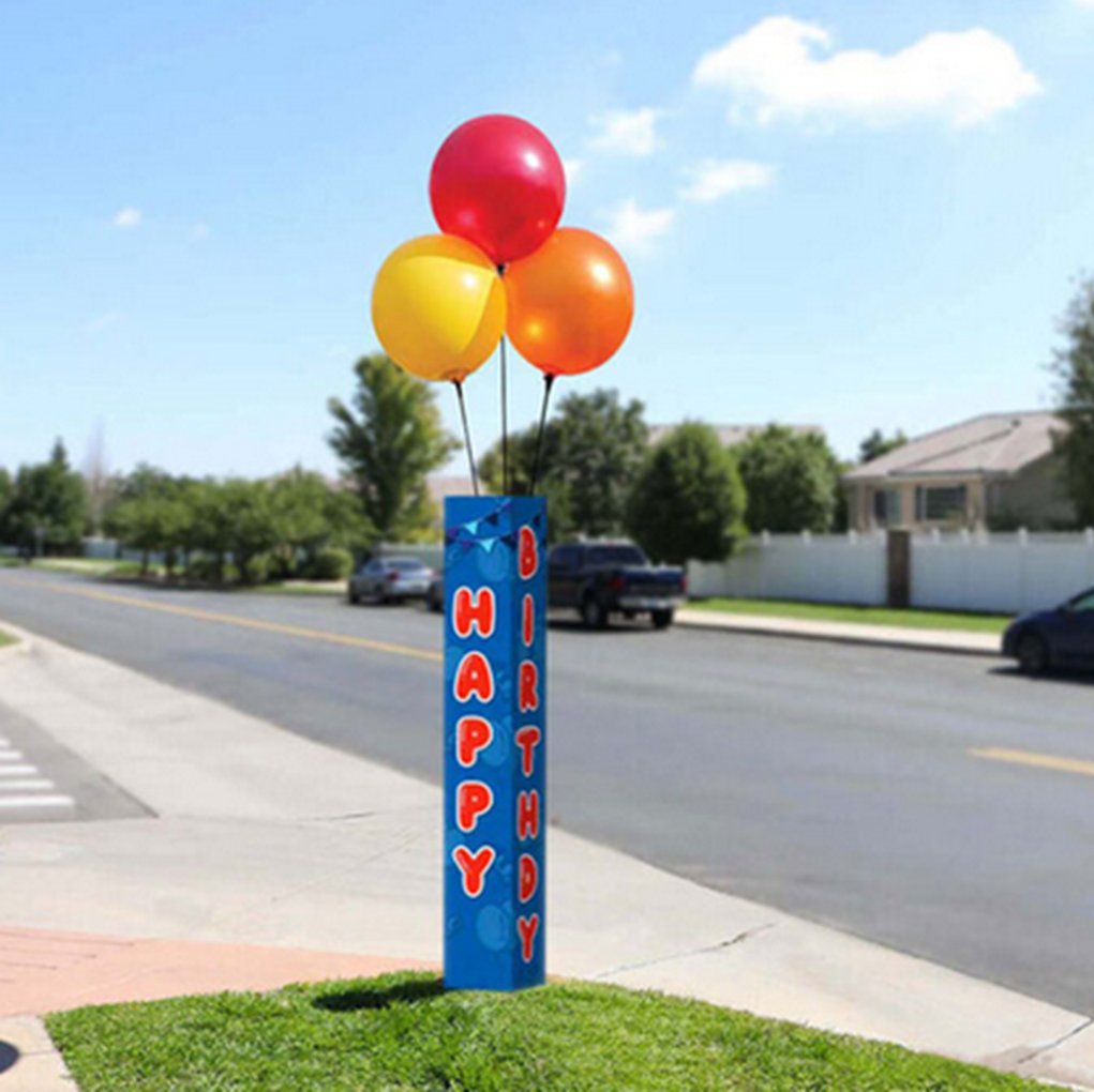 BalloonsOnStix's tweet photo. [BIRTHDAY COVER] Our BalloonBobber Triple Cluster Pole Kit with a Happy Birthday Pole Cover is perfect for catching attention for your party! These balloons won’t deflate and look dull before your party ends! 
🎈🥳🎂🎁🎈

https://t.co/SMfRERuTcZ https://t.co/JYqJRfNuEs
