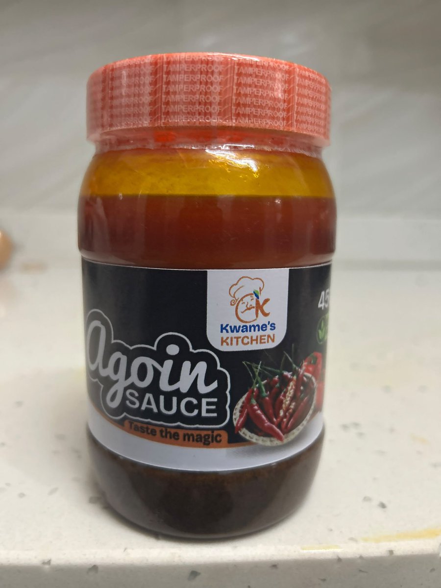 akinwale_cfi's tweet photo. A taste, a feeling you get when you open a jar of our special Kwame’s kitchen Agoin sauce.

The Originality, the feel , the Aroma and flavor just like of old but now finely repackaged with precision and finesse.
Order yours Today.
Send WhatsApp: +234 803 242 1888
#AgoinSauce #AfricanCuisine #kwamekitchen