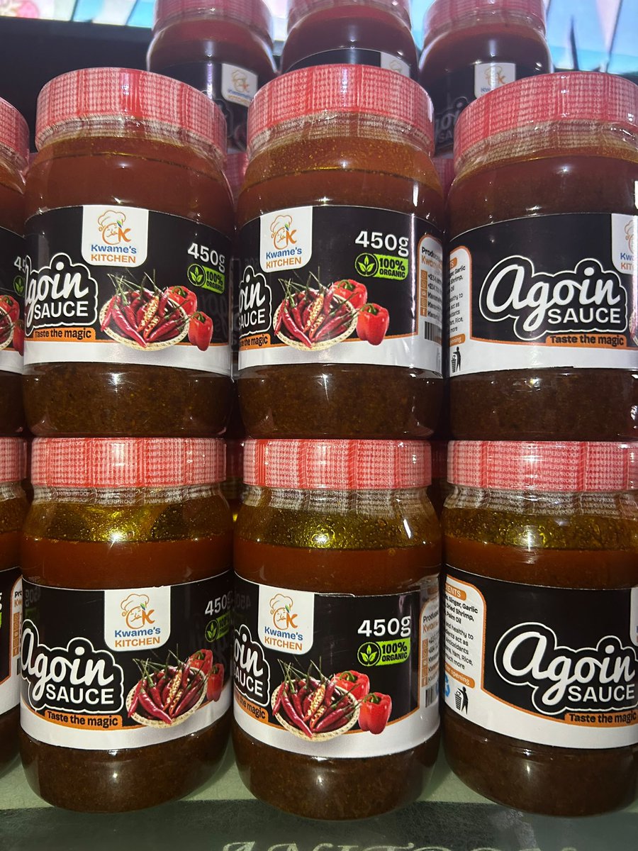 akinwale_cfi's tweet photo. A taste, a feeling you get when you open a jar of our special Kwame’s kitchen Agoin sauce.

The Originality, the feel , the Aroma and flavor just like of old but now finely repackaged with precision and finesse.
Order yours Today.
Send WhatsApp: +234 803 242 1888
#AgoinSauce #AfricanCuisine #kwamekitchen