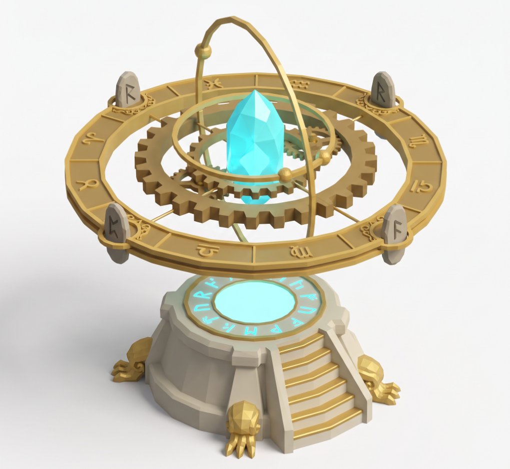 MehdiGatbache's tweet photo. Wow pretty cool. The img2threejs skill really is amazing. And asking for low poly makes the difference between image and 3D output very small!

Took 1h, $60 and 3000 lines of code with Opus 5.

The prompt : "Use @replicate  api to generate a low-poly 3D of something complex that screams AAA JRPG, then use img2threejs to build it. allow me to play with it with controls."
