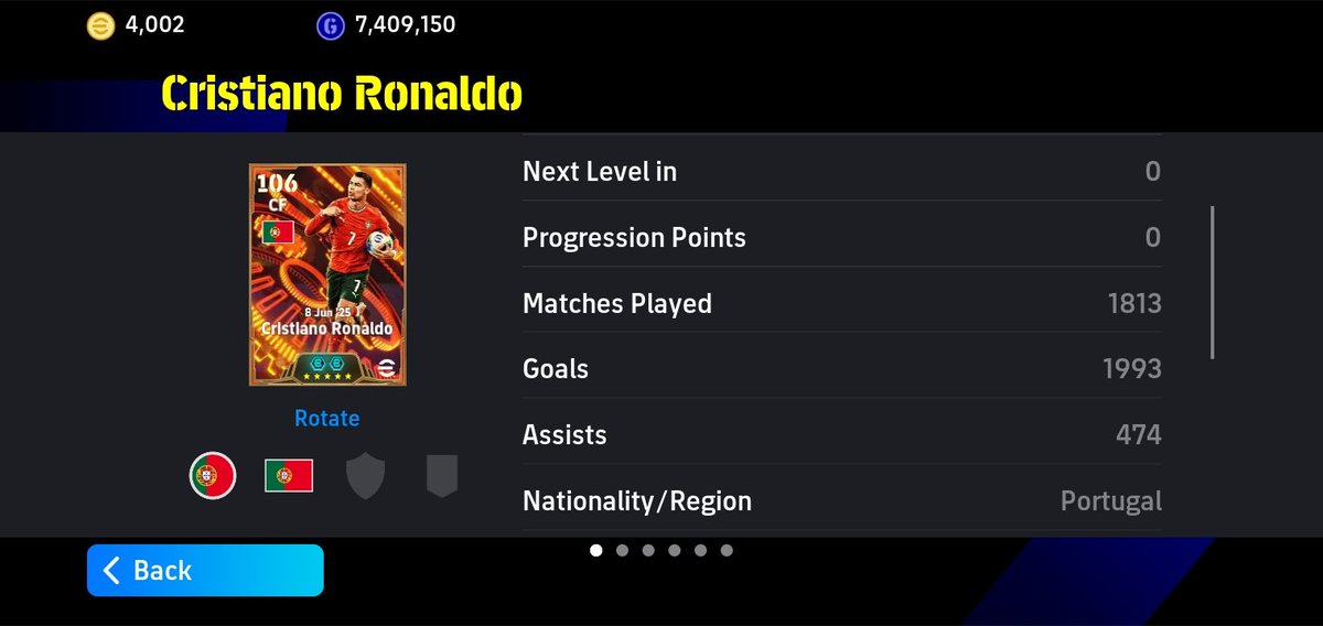 akinnify's tweet photo. @eFHUBx @Cristiano Still going strong https://t.co/6M80sml2Jr