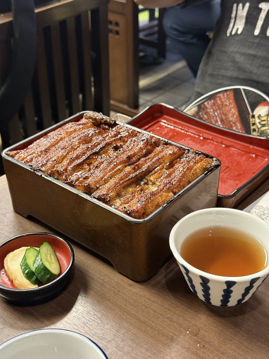 NickT____'s tweet photo. 特上うな重大盛り！！ https://t.co/glxYl79Ncj