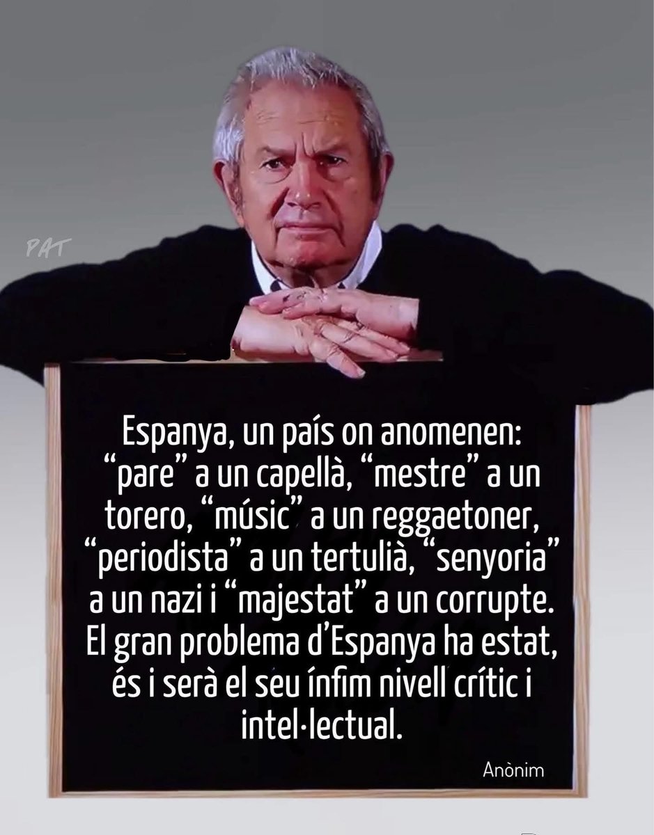 Jaumepicaferro's tweet photo. @Altafaja1P @racocatala "La vida te da sorpresas sorpresas te la vida" https://t.co/hLnrNubzzV