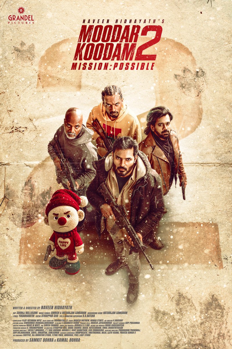 CinemaWithAB's tweet photo. First Look poster of #MoodarKoodam2 #Missionpossible, with the same team retained for the sequal 🤝 https://t.co/SpLUdmw12f