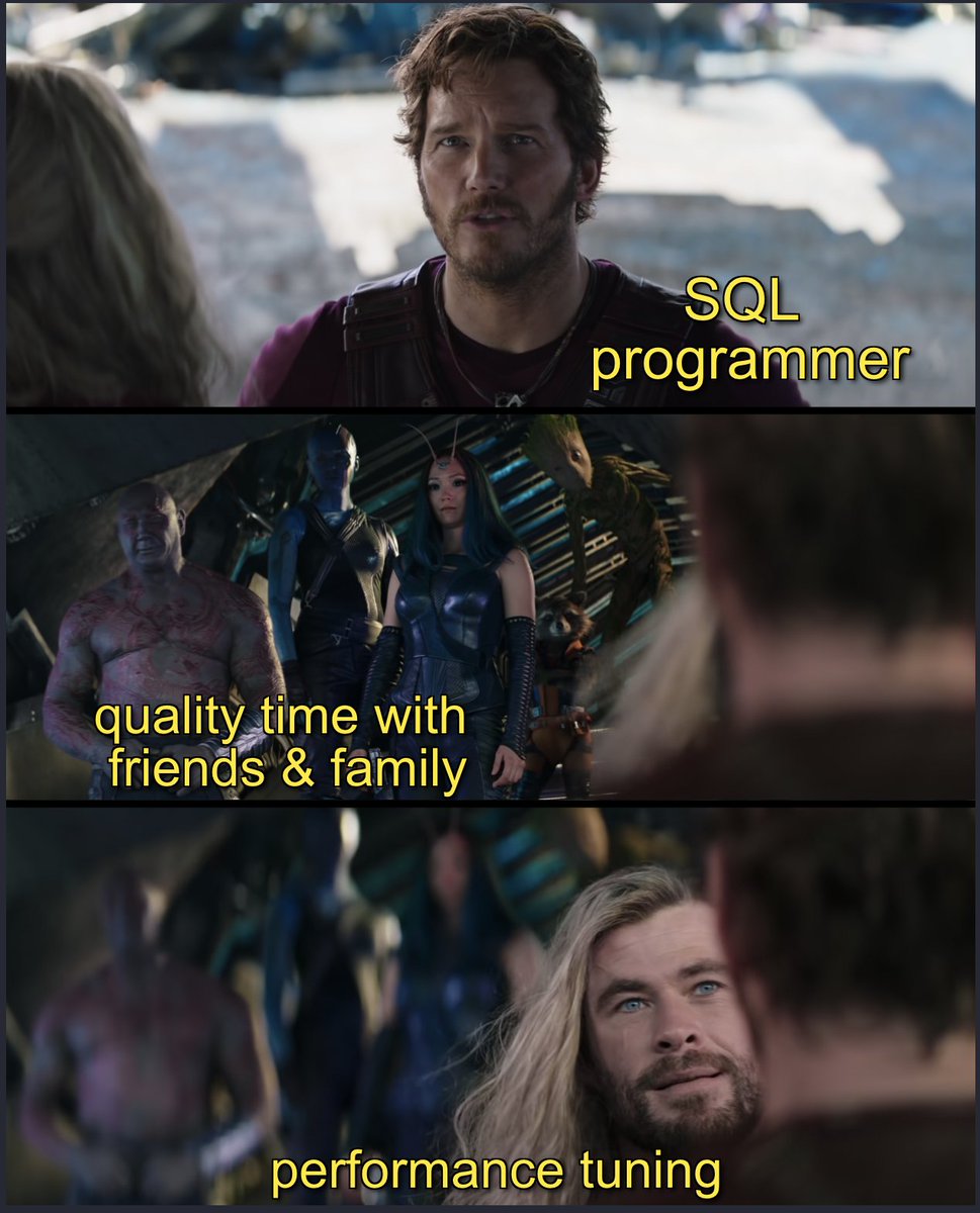 SQLGroup's tweet photo. always

#computerprogrammer #programmingmeme #programminghumor #sql #sqlmeme #sqlserver #sqlexperts #sqlmaster #mssql2025 https://t.co/fsD3DUisLY