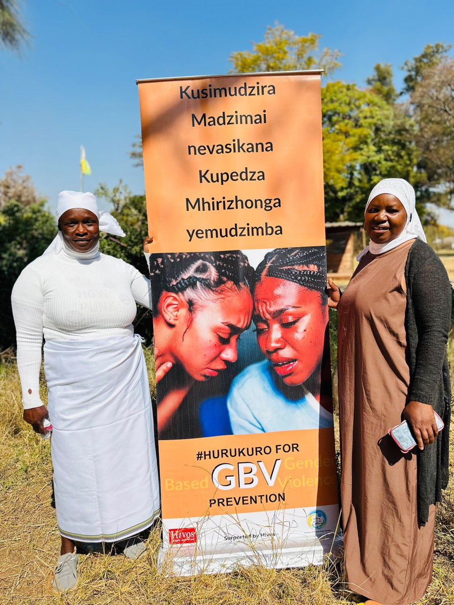 socialworkwomen's tweet photo. Real change begins with honest conversations.

Our #Hurukuro Dialogue in Goromonzi brought together traditional and religious leaders, and community stakeholders to address the drivers of GBV, challenge harmful social norms, and strengthen community action.

Together, we are building safer communities for women and girls.
#EndGBV #GenderJustice