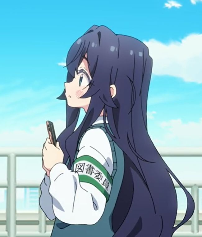 QuietSpeaking's tweet photo. @OniBlueMaid [ 📱: Are you unwell, Fair maiden? ] https://t.co/DduGUuVas4
