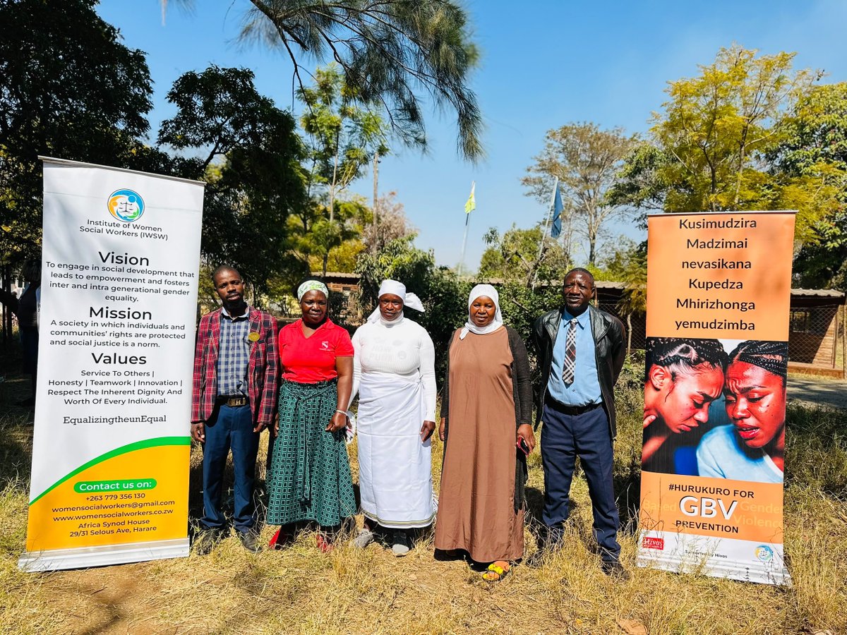 socialworkwomen's tweet photo. Real change begins with honest conversations.

Our #Hurukuro Dialogue in Goromonzi brought together traditional and religious leaders, and community stakeholders to address the drivers of GBV, challenge harmful social norms, and strengthen community action.

Together, we are building safer communities for women and girls.
#EndGBV #GenderJustice