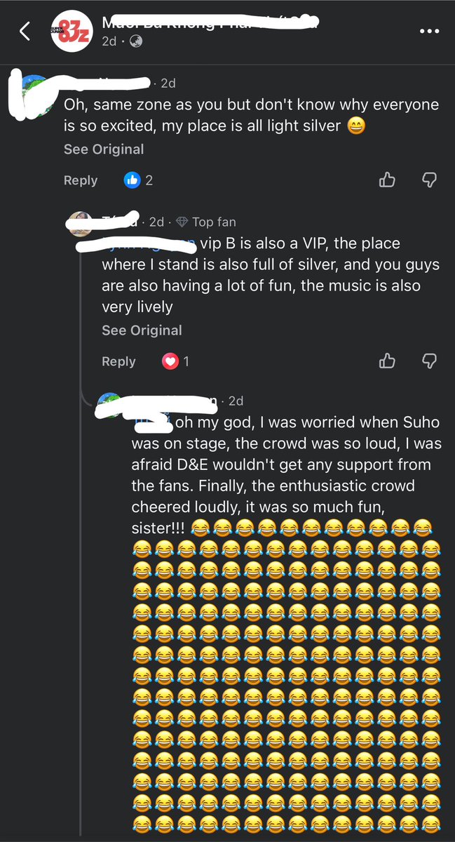 mensopheakvotey's tweet photo. Vietnamese ELFs who attended Ganzberg Super Idol My Love last Saturday:

…But EXOL cheer louder than us😆

I was worried when Suho was on stage, the crowd was so loud. I was afraid D&amp;E wouldn’t get any spp from the fans——

#suhoincambodia #suho #DnE #DnEincambodia #kimjunmyeon https://t.co/xKOlehsU0p
