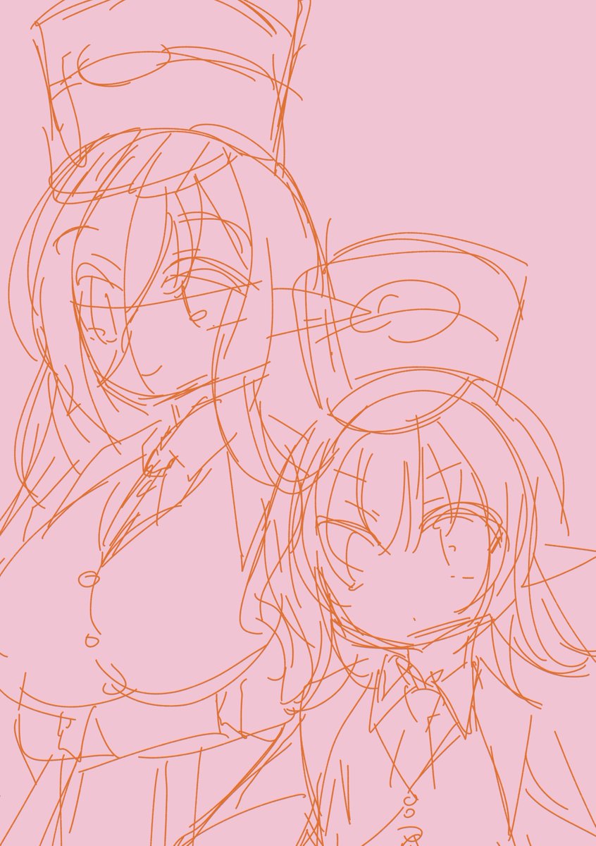 zakutama56's tweet photo. 森姉妹のらくがき https://t.co/Z3ejG9Qiuj