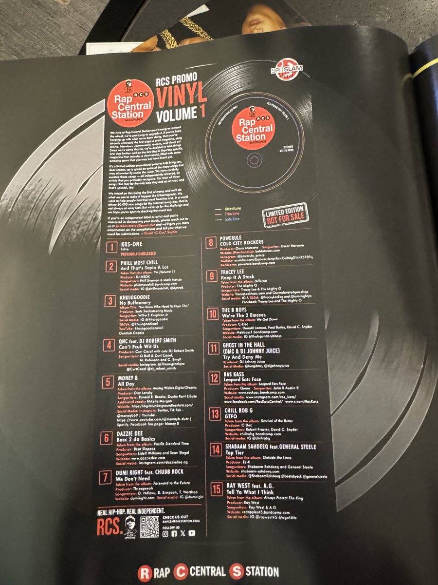 MrChuckD's tweet photo. Vinyl when you subscribe to RCS MAG Subs https://t.co/uBjCz6XxZH

Issue 3 https://t.co/WO5PfNHxHH https://t.co/1n6oqyKABB