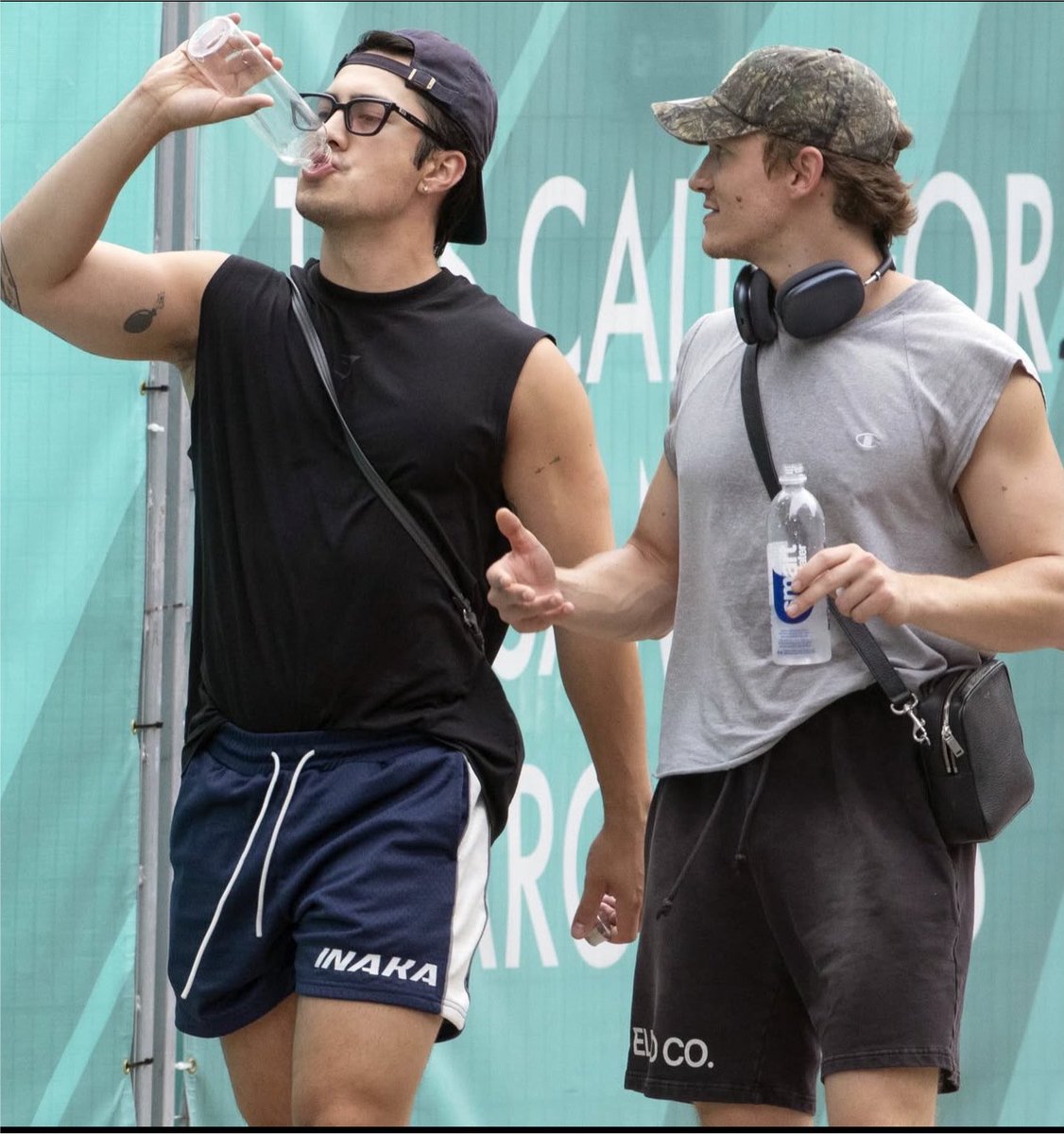 Rainbowreedeem's tweet photo. These Two Live Together, Shop Together, Gym Together, Walk Together Day And Night,They are Literally Boyfriends. https://t.co/9c64OBKSUQ