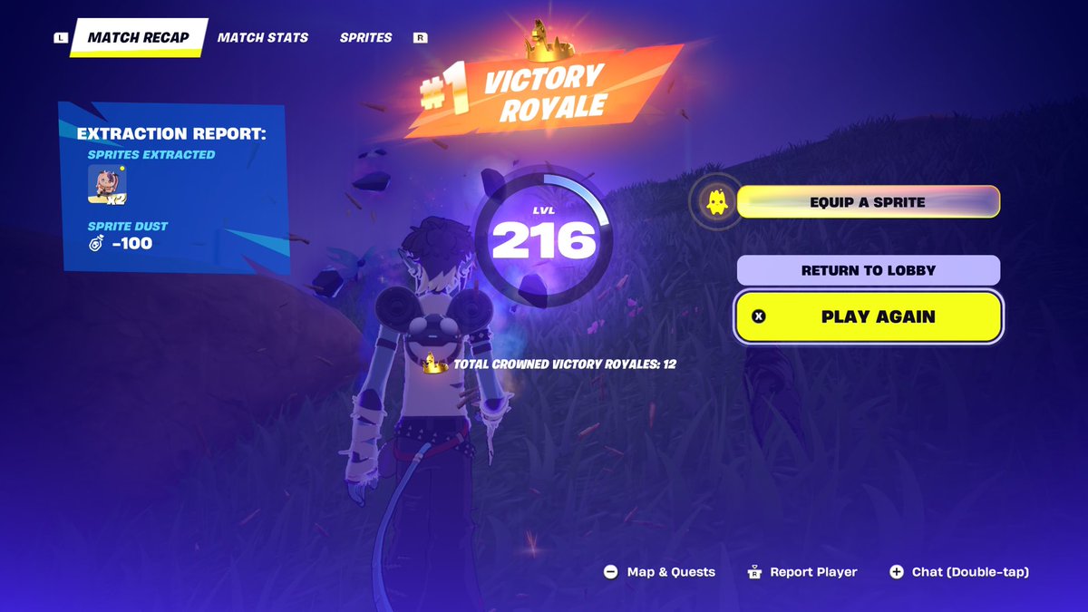 IsaacBlaskowski's tweet photo. @ironmouse @Fortnite  she is broken https://t.co/ibgW38256E