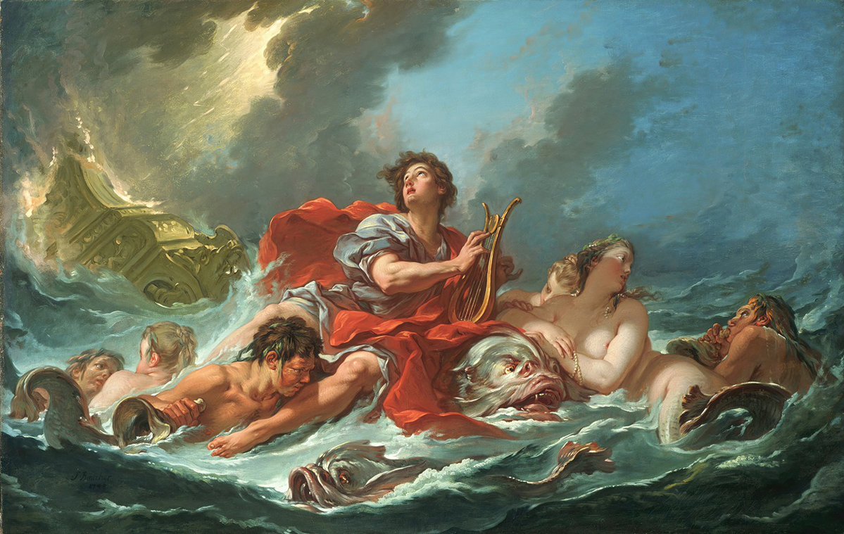 httpsmnemos's tweet photo. “Arion on the Dolphin” François Boucher
c. 1748 https://t.co/pbENDsmNKA