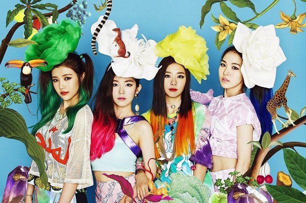 rougejar's tweet photo. I couldnt care less about this argument but saying RED VELVET of all groups doesnt have official colors when they had them color their hair on day 1 with their representative colors; even their solo debuts were like this? This is such a stupid twt and this argument is unnecessary https://t.co/FtODSCiFHI