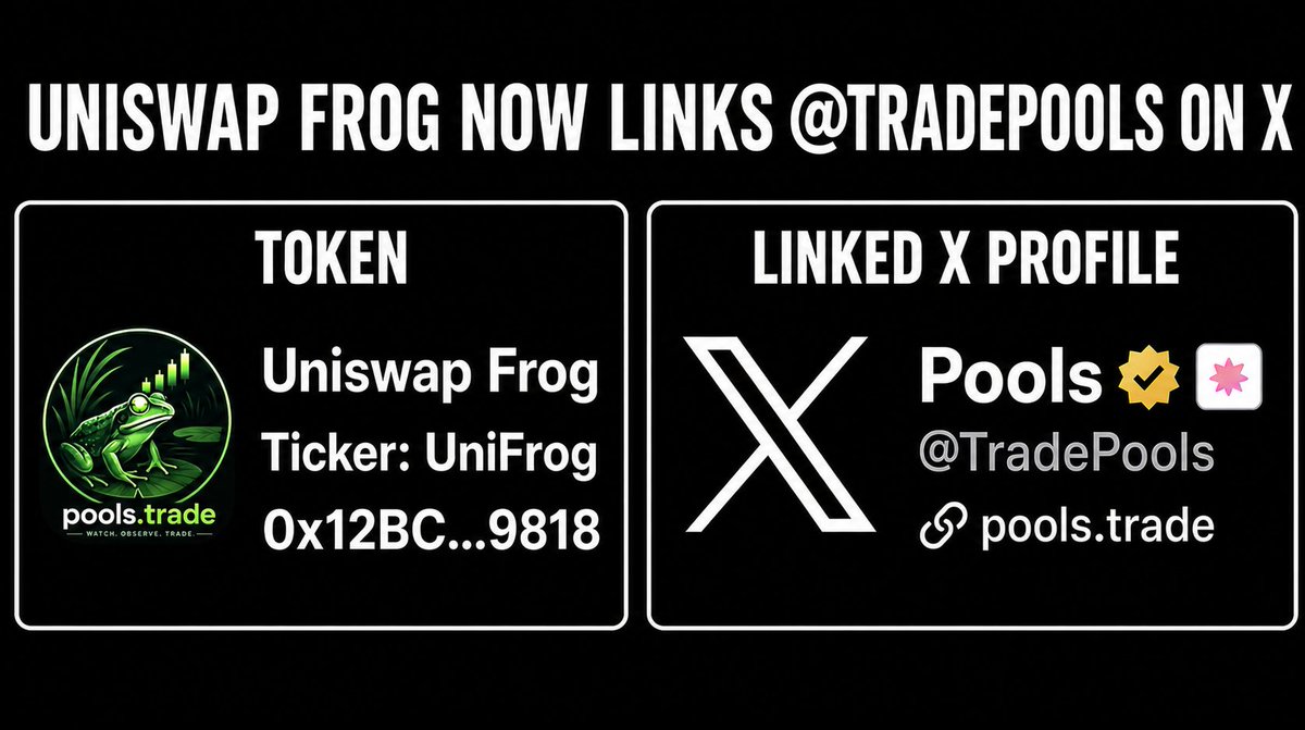 Viraltbh's tweet photo. UPDATE: the first $UniFrog listing now links the verified
@TradePools X account. 

the later 0x8750…60C2 listing still doesn’t.....

@TradePools links back to https://t.co/Z84yGPeOLS.🐸

ca:
0x12bc14c180c8a46a34177ec6126b7209ad9a9818 https://t.co/l3LDKsHqrL